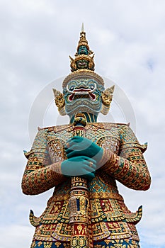 Giant thai style statue