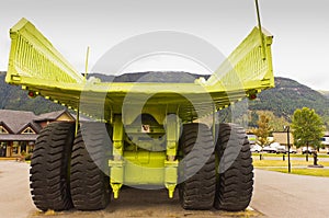 Giant Titan mining haul truck