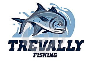 Giant trevally fishing