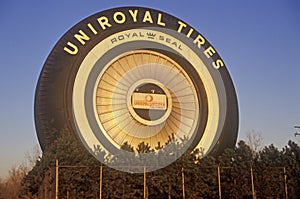 Giant Uniroyal Tire display, Detroit, MI