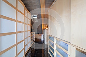 Giant walk-in closet with drawers