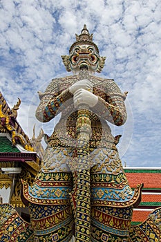 Giant in wat phra keaw bangkok