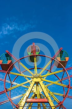 Giant Wheel and Blue Sky