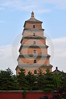 The giant Wild goose pagoda