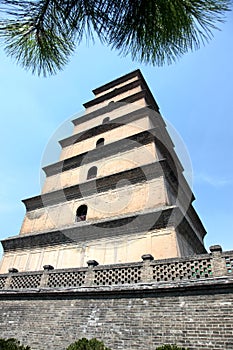 Giant Wild Goose Pagoda, China, Xian