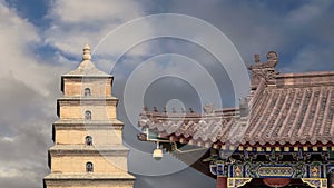 Giant Wild Goose Pagoda in southern Xian (Sian, Xi'an),Shaanxi province, China