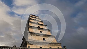 Giant Wild Goose Pagoda in southern Xian (Sian, Xi'an),Shaanxi province, China