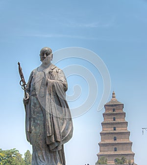 Giant Wild Goose Pagoda. This is World heritage site.