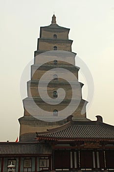 Giant Wild Goose Pagoda - Xian