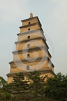 Giant Wild Goose Pagoda - Xian