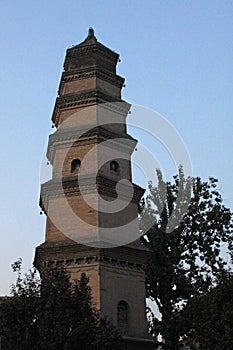 Giant Wild Goose Pagoda - Xian