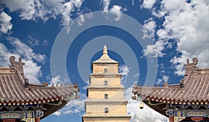 Giant Wild Goose Pagoda, Xian (Sian, Xi'an), Shaanxi province, China