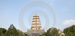 Giant Wild Goose Pagoda, Xian (Sian, Xi'an), Shaanxi province, China