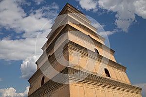 Giant Wild Goose Pagoda, Xian (Sian, Xi'an), Shaanxi province, China