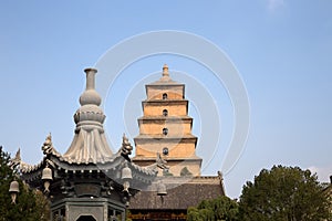Giant Wild Goose Pagoda, Xian (Sian, Xi'an), Shaanxi province, China