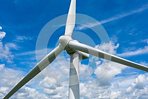 Giant Wind Turbine Closeup 2