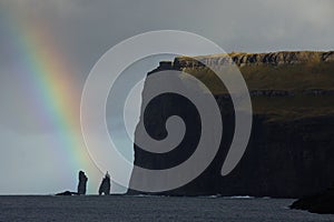 The Giant and the Witch in Faeroe Islands photo