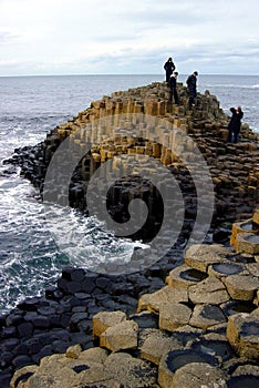 Gigantes terraplén del Norte irlanda 2 