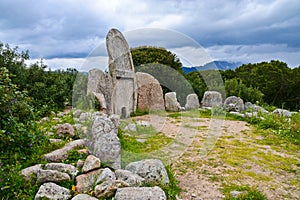 Giants` grave, Sardinia, Italy