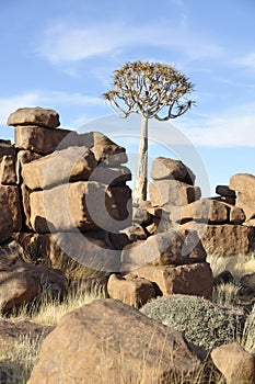 Giants Playground in the South of Namibia.