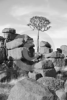 Giants Playground in the South of Namibia