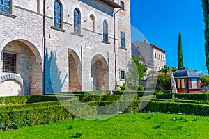 Giardini del Voltone in Italian town Gubbio