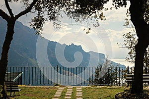Giardini Principessa di Piemonte. Ravello. Campania. Italy photo