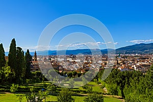 Giardino di Boboli in Florence Italy