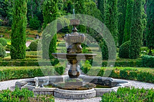 Giardino Giusti garden in Italian town Verona photo