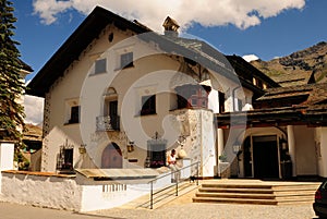 The Giardino Mountain Hotel in ChampfÃÂ¨r near St. Moritz in the upper Engadin photo