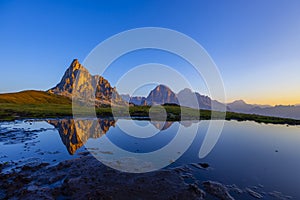 Giau Pass (Passo Giau), Dolomites Alps, South Tyrol, Italy