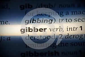 Gibber