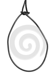 Gibbet isolated on white background