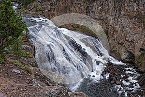 Gibbon Falls - Yellowstone, Wyoming