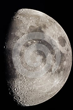 Gibbous Moon photo