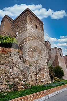 Gibralfaro Castle in Malaga