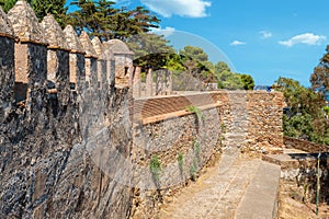 Gibralfaro Castle. Malaga, Andalusia, Spain