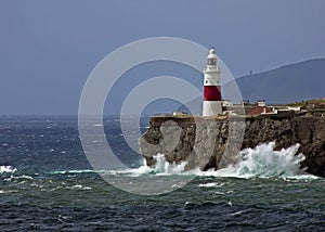 Gibraltar-Europa point Lightho photo