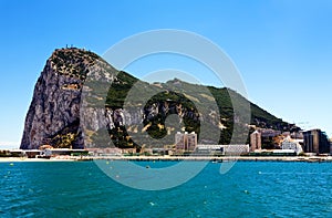 Gibraltar the most south point of Europe photo