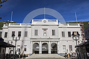 Gibraltar Parliament on John Mackintosh Square