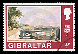 GIBRALTAR - Postage stamp