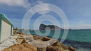 Gibraltar, UK, Andalucia, Spain - April 16, 2016: Cape of Gibraltar