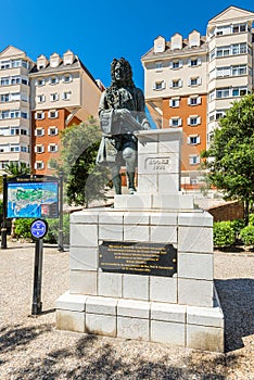 Statue of Admiral Sir George Rooke in Gibraltar