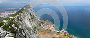 Gibraltar Upper Rock Panoramic