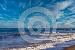 Gibraltar view on a summer day