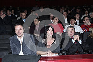 Gica Popescu, Nadia Comaneci and Gica Hagi
