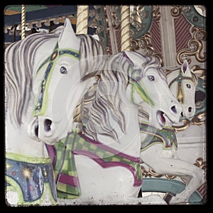 Giddy Up Carousel Horses