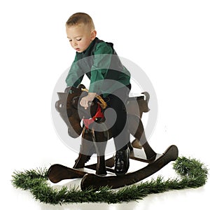 Giddy-Up, Christmas Horse photo