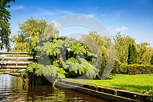 Giethoorn in Netherlands