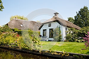 Giethoorn in The Netherlands